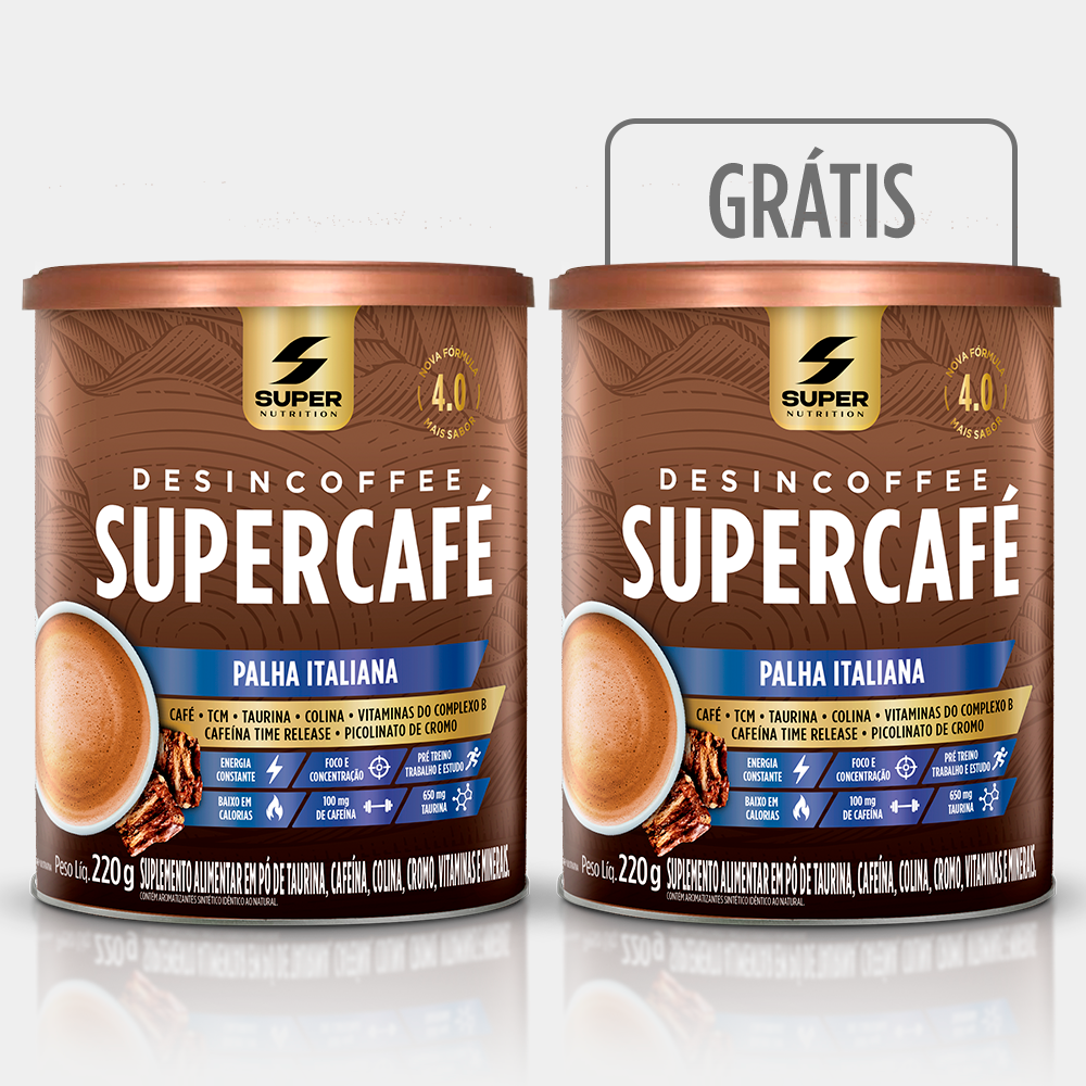 Compre 1 Leve 2 Desincoffee Supercafé Palha Italiana