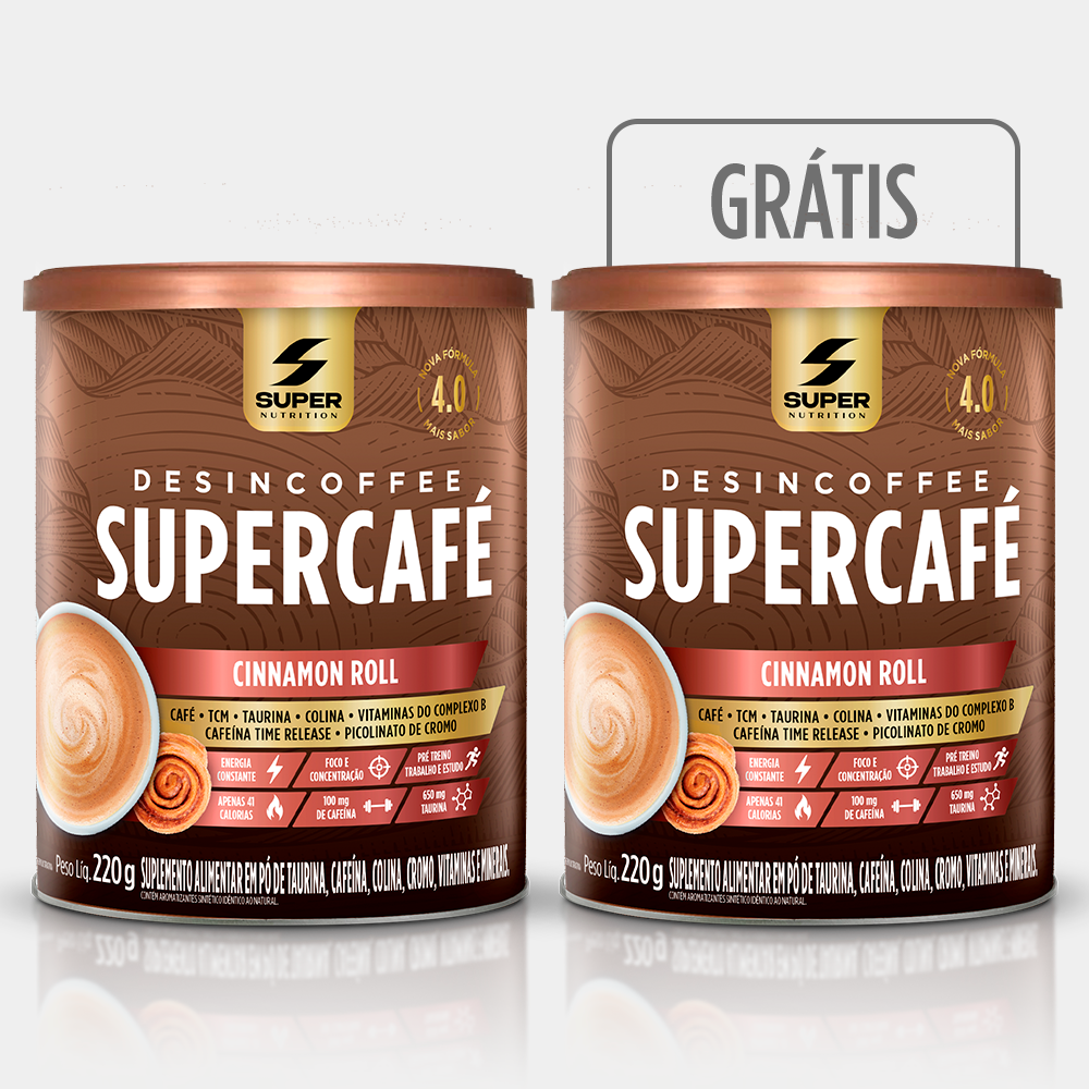 Compre 1 Leve 2 Desincoffee Supercafé Cinnamon Roll