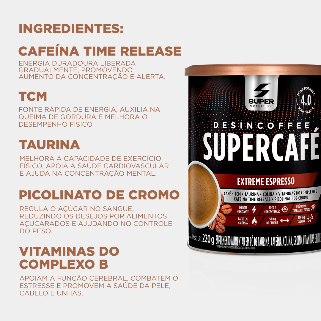 Compre 1 Leve 2 Desincoffee Supercafé Extreme Espresso