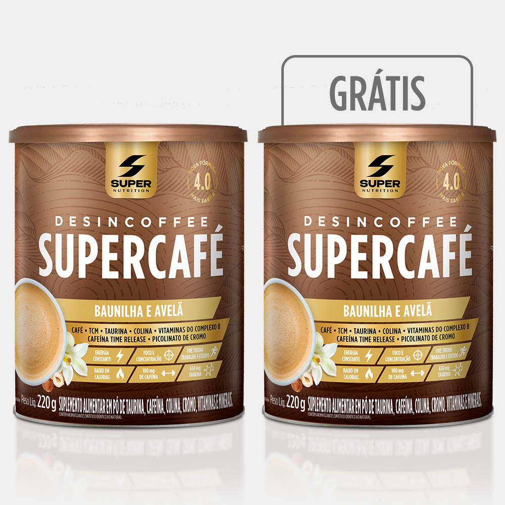 Compre 1 Leve 2 Desincoffee Supercafé Baunilha e Avelã