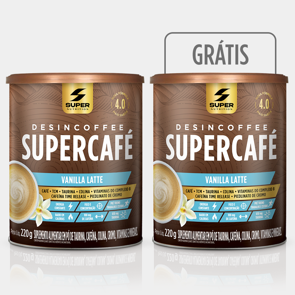 Compre 1 Leve 2 Desincoffee Supercafé Vanilla Latte