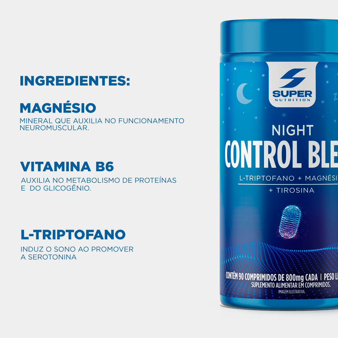 Super Night Control Blend (90 cápsulas)
