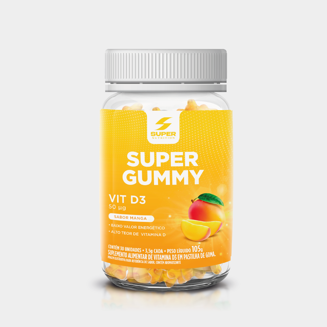 Super Gummy Vitamina D3 Manga (30 gomas)