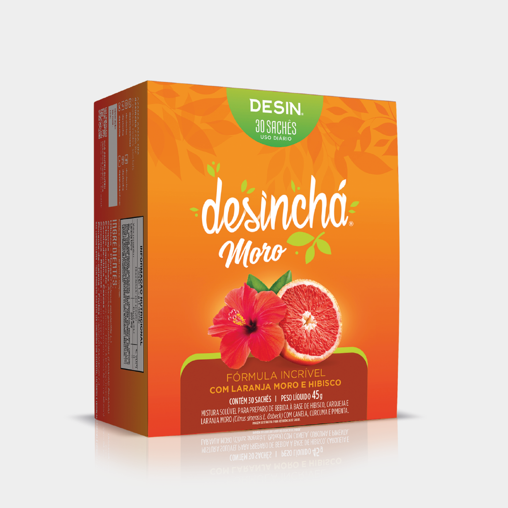 Desinchá Moro Laranja Moro e Hibisco (30 sachês)